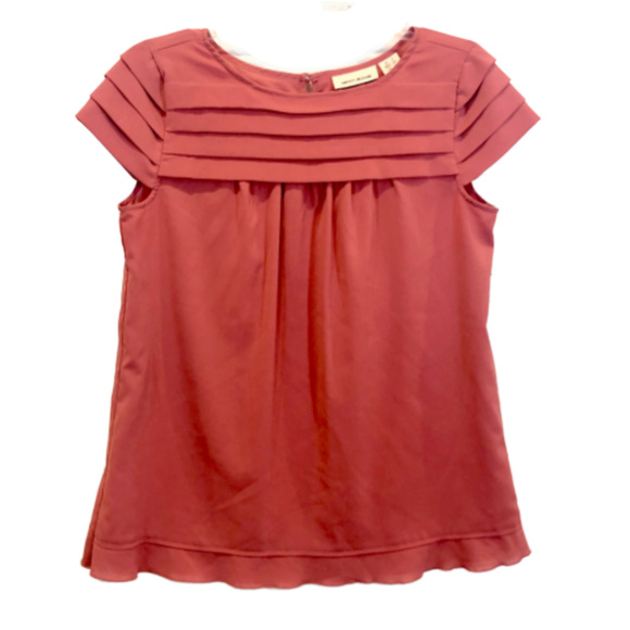 Dkny Tops - DKNY Jeans Short Sleeve Mauve Blouse - S